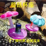 梅花鹿哥購物~粉色=蘑菇杯座 小雨傘杯架 玩水用品 充氣置杯架 天鵝杯座 杯墊 浮板 游泳圈 甜甜圈杯座 杯架 飲料架