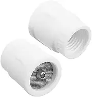 2pcs Tig Welding Cup Ceramic Nozzle for Argon Arc Welding Lightweight Heat Resistant for Aviation Aerospace Automotive and Machinery Applications