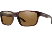 Smith Basecamp Sunglasses Matte Tortoise Frame, Polarized Brown Lens New