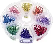 HYTROVE 320Pcs Gourd Safety Pins Metal Fixed Pins for Clothing Tags DIY Crafting Accessories Lightweight for Home School Office Use