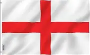 ANLEY Fly Breeze 3x5 Foot England Flag - Vivid Color and UV Fade Resistant - Canvas Header and Double Stitched - English National Flags Polyester with Brass Grommets 3 X 5 Ft