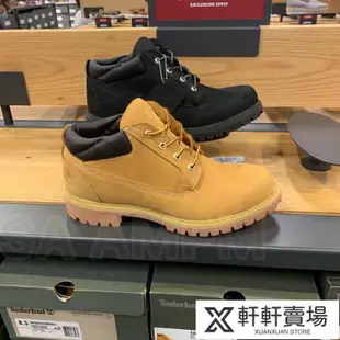 Timberland 男女款小麥黃經典防水靴 馬丁靴 低筒靴 靴子男女-軒軒賣場