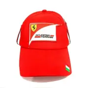 Cap Snapback Mens SCUDERIA FERRARI puma Red Adjustable One Size fits all