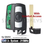 315MHz CAS3 for BMW 3 Series E90 E91 E92 E93 2005-2013Keyless-Go Remote Key Fob