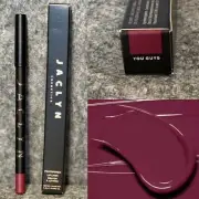 JACLYN Cosmetics Poutspoken Lip Liner “You Guys" Full Size NIB Matte Plum