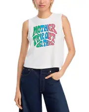 Mother The Strong and Silent Sleeveless Tee - Exclusive