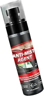 Windshield Defogger Spray - Long-Lasting Powerful Window Defogger | 100mL Natural Vehicles Glass Defogger, Anti Fog Spray for Windshield Eyeglasses