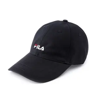 FILA 老帽 運動帽 經典基本款 小LOGO 老帽 粉紅色 其餘3色 黑/卡其//白【 GIANT MALL 】