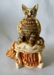 Harmony Kingdom "Clair de Meow" Box Figurine w Box