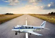 Piper Twin Comanche 45" Wingspan R/C Airplane Laser Cut Balsa & Ply Short Kit