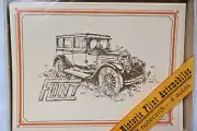 HISTORIC FLINT MICHIGAN AUTOMOBILES {NOTE CARDS} 8 CARDS - 4 DIFFERENT AUTOS