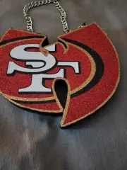SF Niners WU Tang custom chain. very clean. has decent weight. will pack well