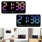 Desk Digital Clock LED Desktop Alarm Clock with Temperature Display Large