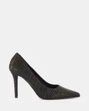 Shelly Shen Marcelli/Black Sparkle Womens Heels 07