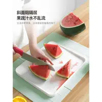 在飛比找ETMall東森購物網優惠-日本ASVEL原裝進口砧板雙面輔食切菜板抗菌防霉案板塑料水果