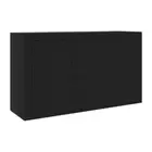 Sideboard Black 120X36X69 Cm Chipboard