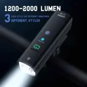 Bicycle Bike Light 2000 AI 1200 Lumens High Brightness MTB Safety Front Lights