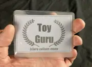 Toy Guru Wallet Card or Convention Badge