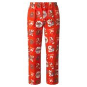Sydney Swans AFL Mens AF10105 W22 Printed Flannel Sleep Pants Size XL New