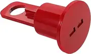 NOLITOY Lawn Mower Trailer Hitch Heavy Duty Bracket Lift Device Stabilizer Chain Carrier for Weight Distributi