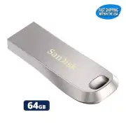 Sandisk Ultra Luxe 64GB Metal Flash Drive USB Thumb Drive