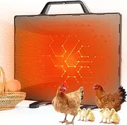 Chicken Coop Heater Chicken Coop Heater fo Winter Safe Chicken Coop Heater Gently Warm Radiant Heat 140 Watts, ETL Compliant for Safety Good for Under Desk