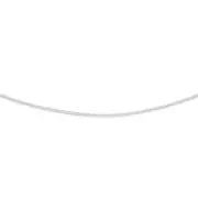 Silver 50cm Wheat Chain