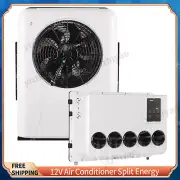 12V A/C For Semi Trucks Bus Vans RV Caravan 12000BTU Air Conditioner Mini Split