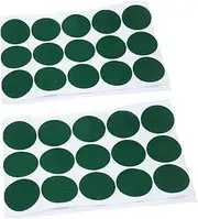 Yardwe 2 Sheets Billiard Tablecloth Table Cloth Workbench Stickers Tablecloths Pool Table Marking Spots Billiard Locating Sticker Snooker Spots Billiard Spot Sticker Repair Tenny