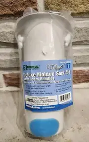 Sock Aid w/ foam handle - sock assistant device - Adjustable Rope - Latex Free