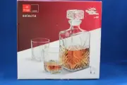 BORMIOLI ROCCO SELECTA 7 PIECE CRYSTAL DECANTER SET~NIB