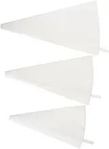 OFFSCH 3Pcs Pastry Bags Icing Bags for Cake Decorating Baking Decoration Tools for Cookies and Cakes