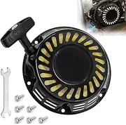 Taiss GX160 GX200 Pull Start Recoil Starter with Pull Cord .Twill Plastic Claw Pull Plate, Alternator Start Pull Plate.For 196cc 5.5hp 6.5hp MBX20 MB200 Generator Go-kart Mower.