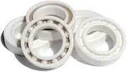 1pcs 6800 6801 6802 6803 6804 6805 6806 6807 6808 Full ZrO2 Ceramic Zirconia Bearing Double Sided Sealed(6800 10x19x5)