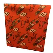 VINTAGE Dale Earnhardt Jr #8 NASCAR Fabric Book Sock Textbook Cover Stretch NEW