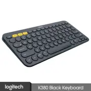 Logitech K380 Multi-Devices Bluetooth Keyboard Black For iOS Android Laptop