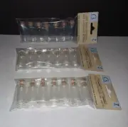 Mini Glass Bottle with Cork Lids 0.16fl. Oz. 3pks by Crafter's Square