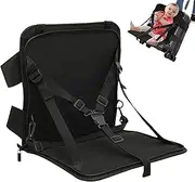 [Xinhuju] Foldable Children's Travel Suitcase, Lightweight Hand Luggage for Girls, Adjustable Seat and Built-in Belt, Portable Luggage for Toddlers, Improved Children's Equipment, More Comfortable, black, Siehe