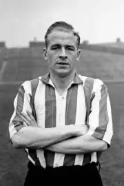 Willie Watson Sunderland 1950 Soccer Historic Old Photo 2