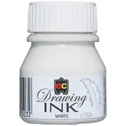 Educational Colours Drawing Ink 30mL White