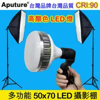 在飛比找PChome24h購物優惠-Aputure AP-5070 LED攝影棚燈組