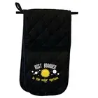 Snowboarding Pm Best Boarder In The Solar Sys Mitt Oven Gloves Kitchen BBQ Mitts