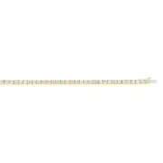 Luminesce Lab Grown 10 Carat Diamond Tennis Bracelet in 9ct Yellow Gold