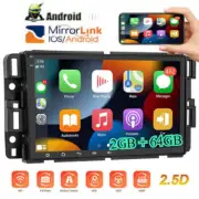 For GMC Yukon Chevy Silverado Double DIN Android 10.1 Car Stereo Radio GPS Navi (for: Chevrolet)