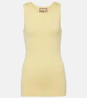 [Plan C] Plan C Cotton jersey tank top AU 12 yellow
