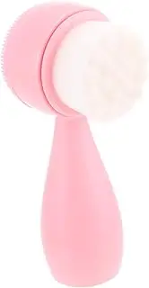 MERRYHAPY Portable Face Exfoliating Brush Gentle Cleansing Tool for Deep Facial Clean and Massage Suitable for All Accessory for Home and Travel