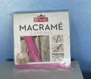 Yoga Mat Macrame Carryall Strap DIY Kit Jute and Beads 7 Piece Set NEW