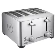 WESTINGHOUSE 220 VOLTS 4 SLICE TOASTER WKTT3012