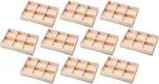 10 Piece Stacked Six Compartment Delicacy Box [Shokado]