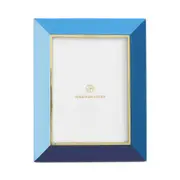 Jonathan Adler Perimeter Leather Frame, 5 x 7